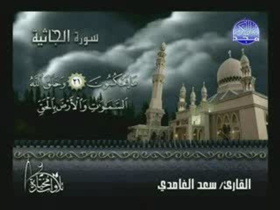 alghamidi sourate eldjathia