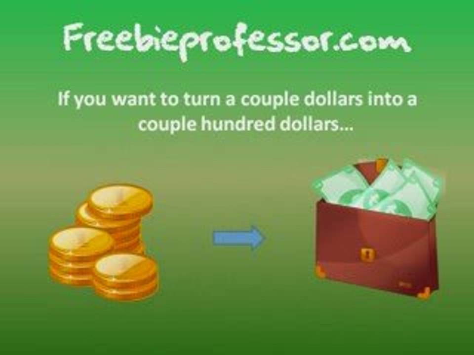 Freebie Professor-Making Money with Freebie Trading