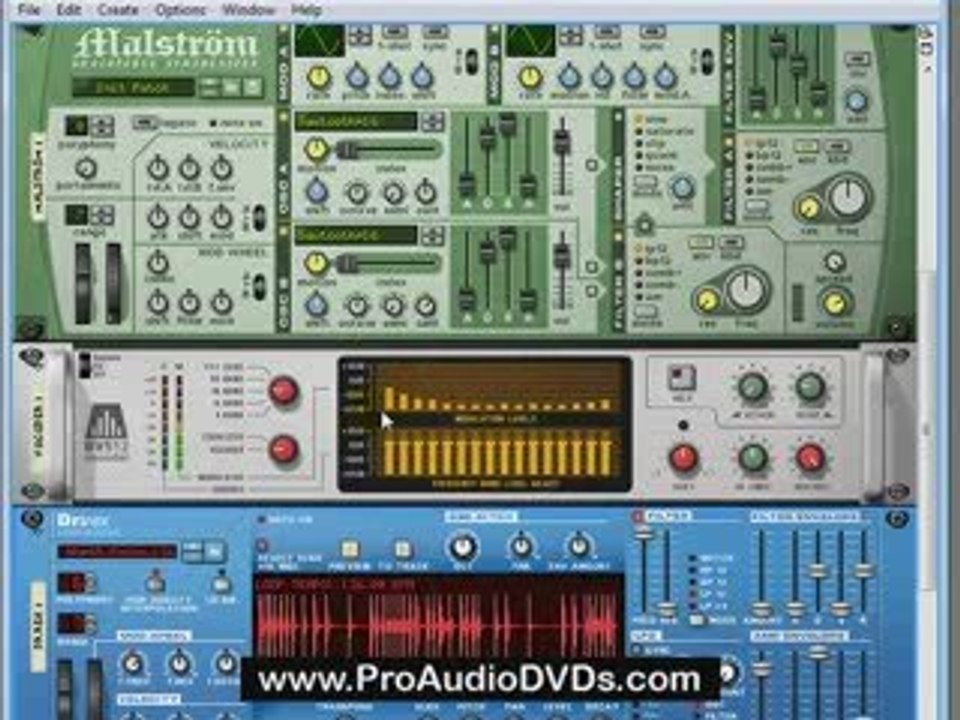 Propellerhead Reason 4.0 How to use the BV512 Vocoder