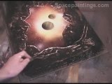 Spray Paint Art Cave Painting