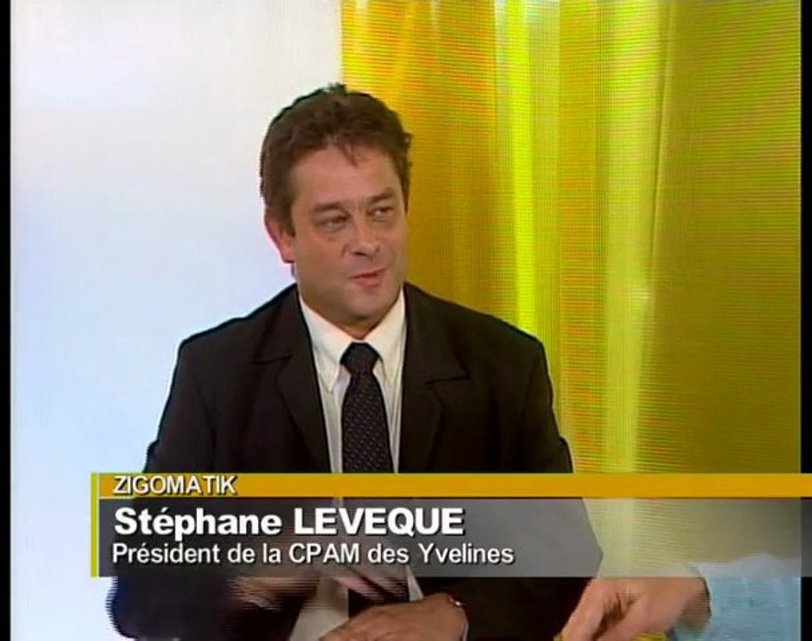 Stéphane LEVEQUE - Président CPAM Yvelines dans ZigoMatik