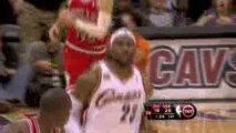NBA LeBron James, who finishes with authority against Chicag