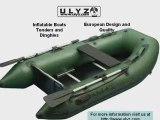 Inflatable boats: ULYZ inflatable boat, dinghy and tender.