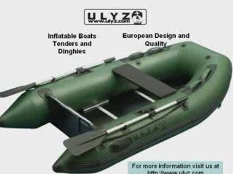 Inflatable boats: ULYZ inflatable boat, dinghy and tender.