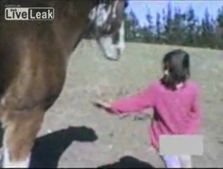 La fille de régis vs cheval