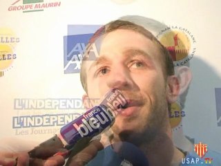 Reaction Apres Match USAP TOULON