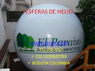 ESFERAS DE HELIO EN COLOMBIA WWW.IZEFIRO.COM
