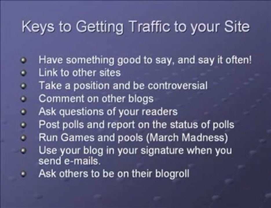Promoting Your Blog