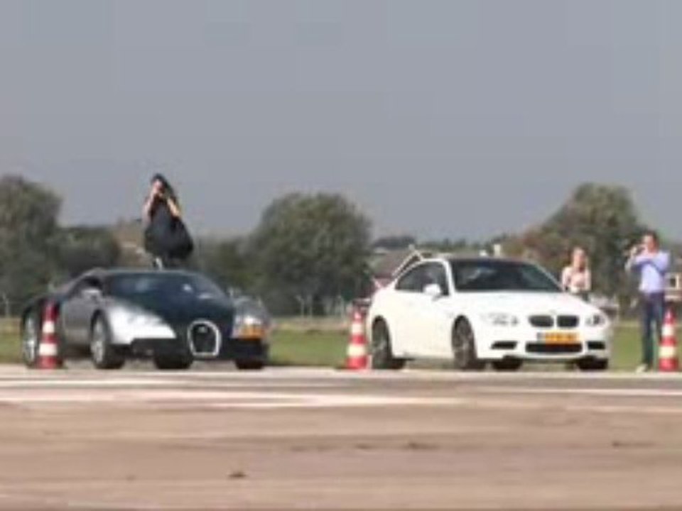 Bugatti Veyron vs BMW M3