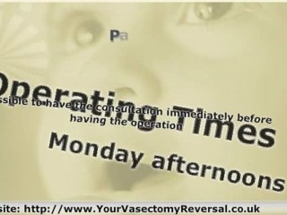 Vasectomy Reversal