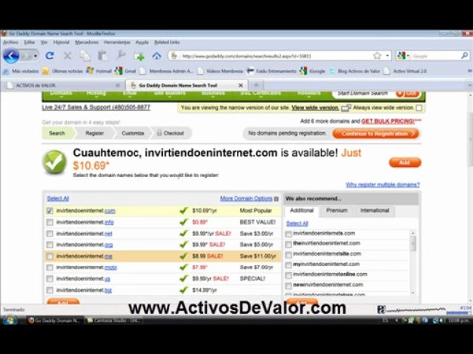 Dominio - Como Comprar Dominios en Internet!