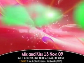 TEASER 13 NOVEMBRE MIX AND KISS @ OASIS CLUB