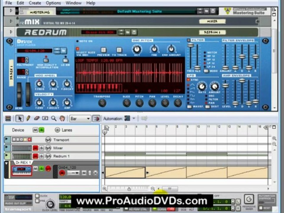 Propellerhead Reason 4.0 Cool LFO Tricks Dr REX