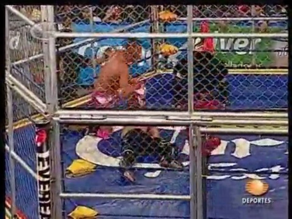 AAA - 6 Man Cage Match - 10/3/09 part 2/3