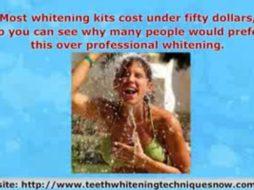 Teeth Whitening Methods: Professional or At Home Kits?
