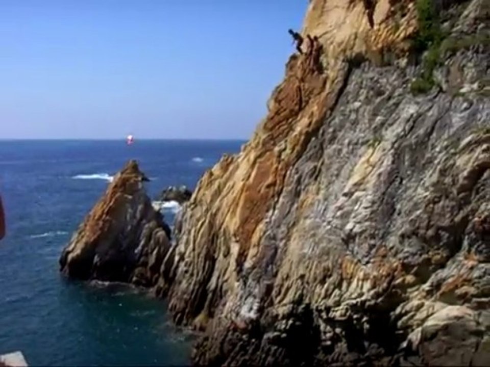 Le saut de la Quebrada.