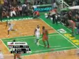 NBA Ray Allen strays away from his normal jump shot and driv