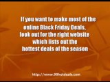 How to find the Best Black Friday Deals 2009- 3 Important Ti