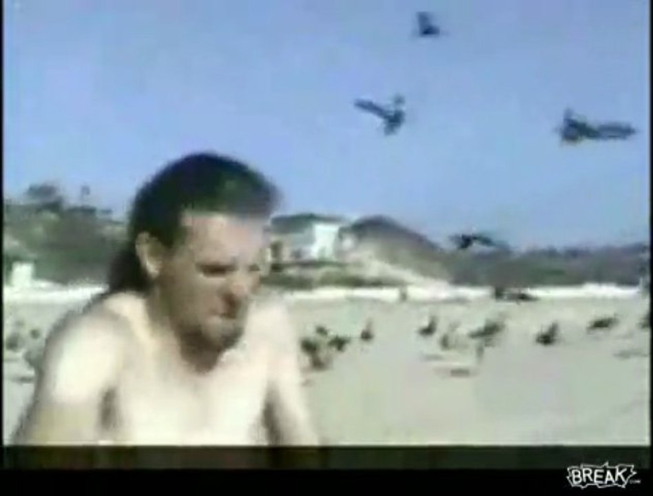 Régis et les mouette [caca sur le visage]