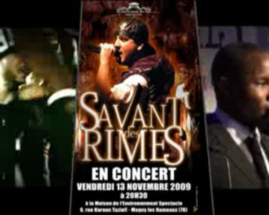 savant des rimes   concert