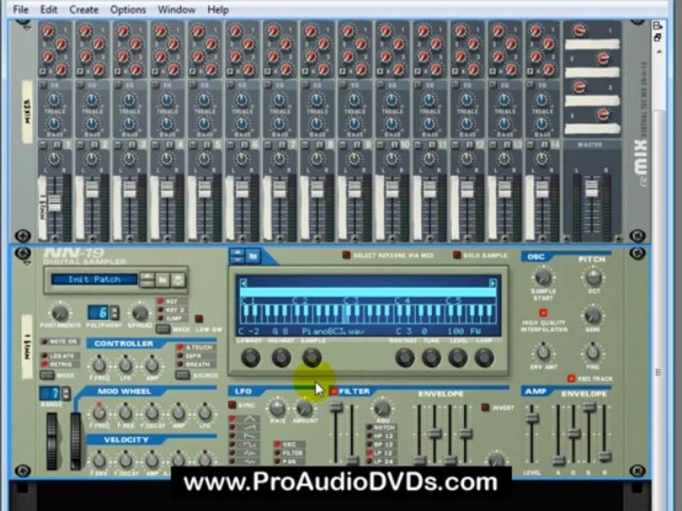 Propellerhead Reason 4.0 NN-19 NN-XT Samplers