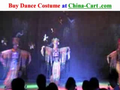 Manchu folk dance waist bell traditional minority ethnic