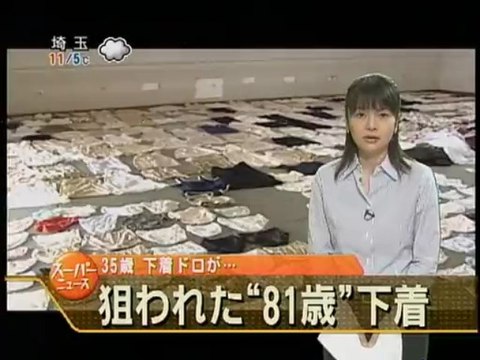 下着泥棒 Japanese Lingerie Thief 20060406-2