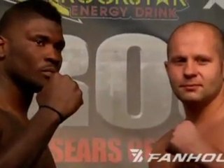 Strikeforce Weigh-In Fedor vs Rogers