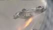Nascar Sprint Cup Talladega 2009 Massive crash Newman en français (Ab Moteur)