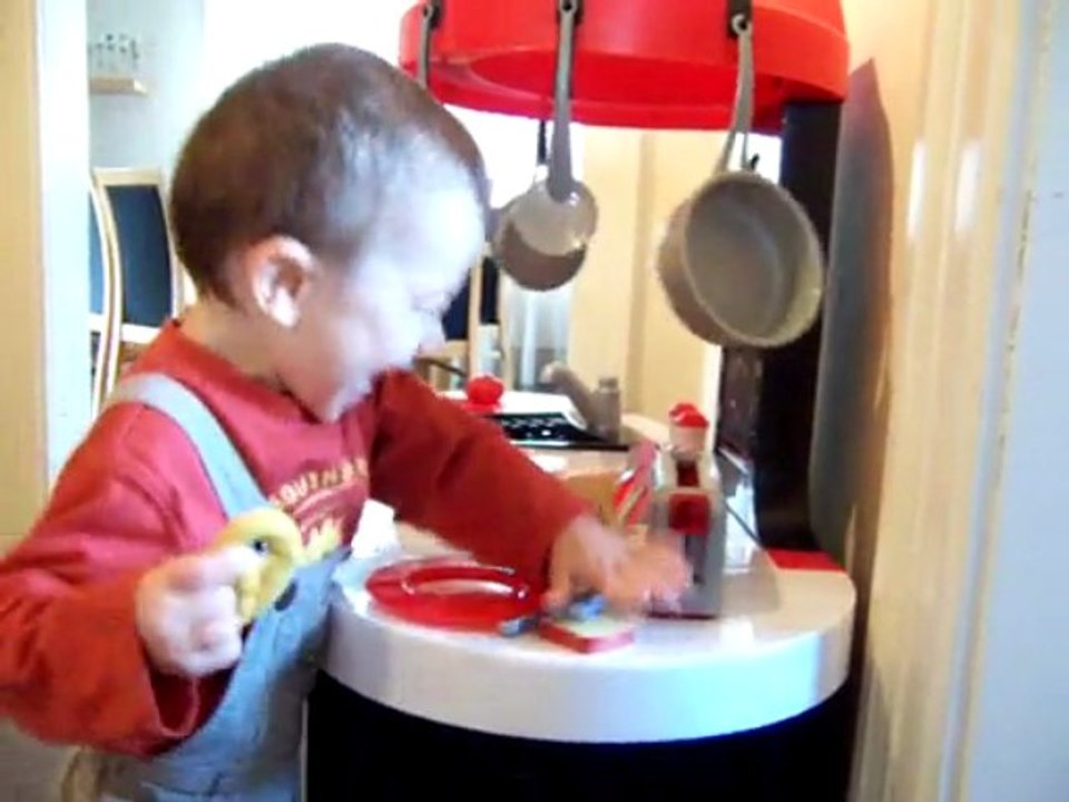Nathan et sa cuisine