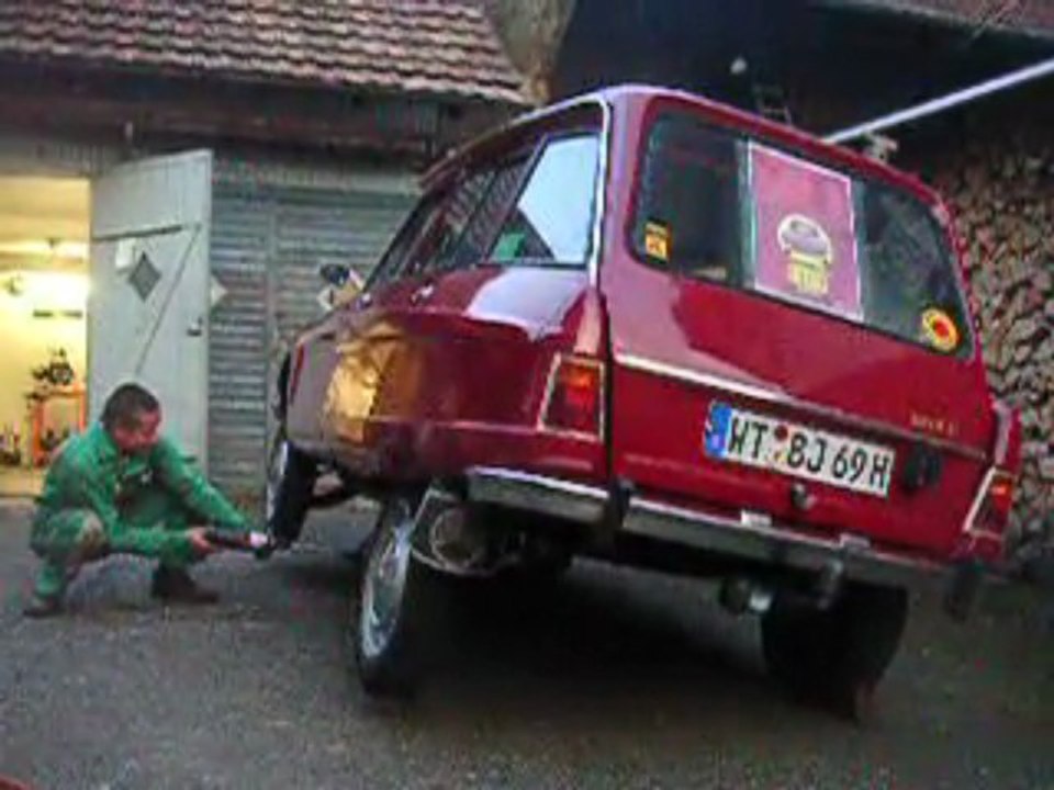 Citroen Ami8 cric électrique electric jack