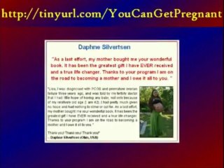 Pregnancy Miracle. You Can Get Pregnant.