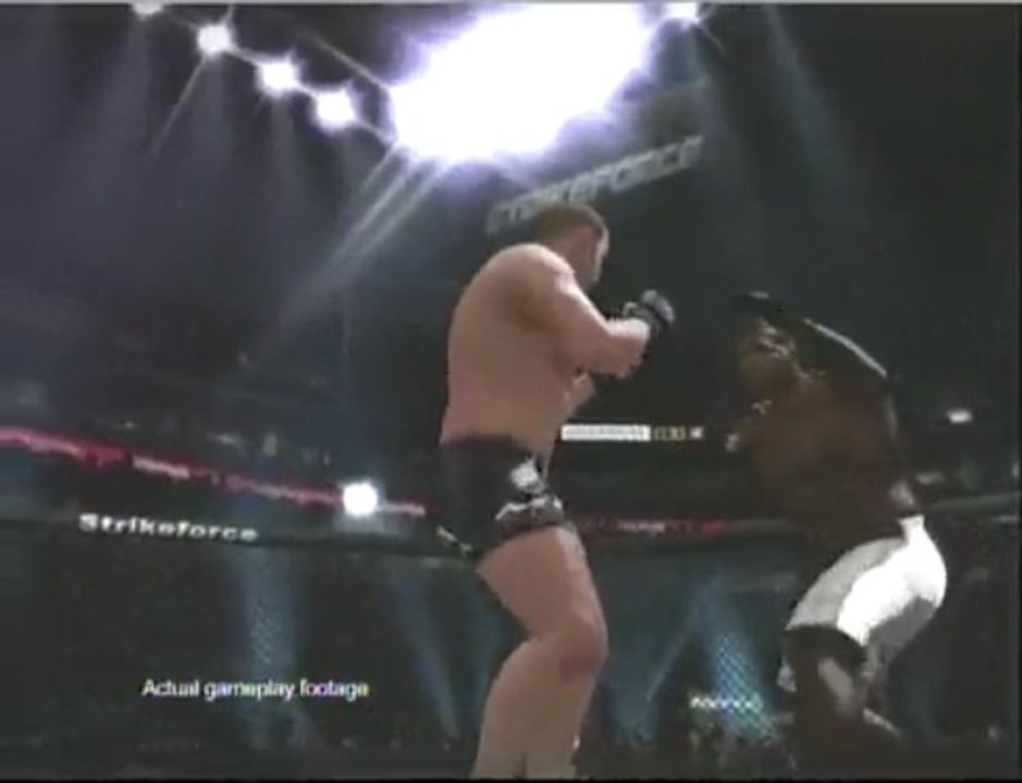 EA sport MMA Fedor vs Rogers VideoGame