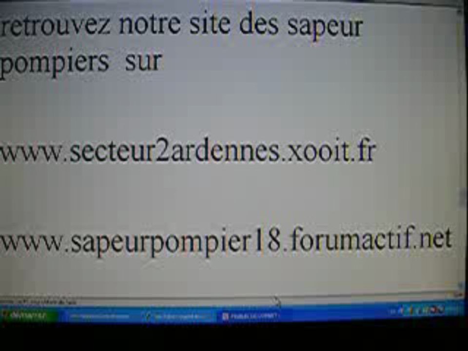 sapeur pompier