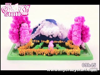 Jardin de Cristal, jardin magique