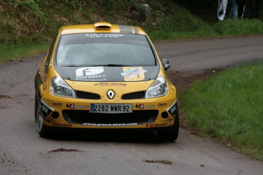 Caméras embarquées Manu Guigou Clio R3 Rallye Epernay 2009