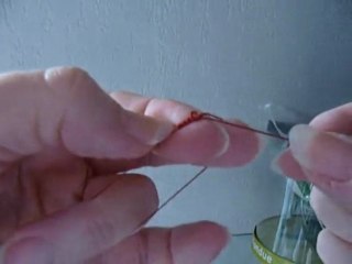 Formation du noeud de base en frivolité