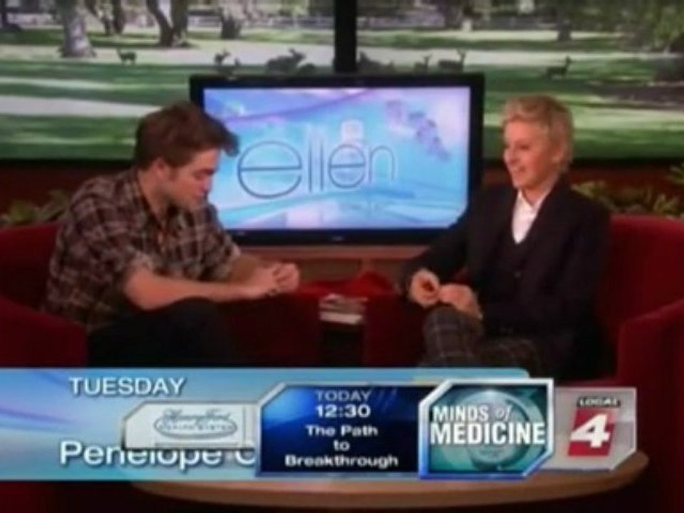 Robert Pattinson on Ellen DeGeneres Part 2 (Nov 2009)