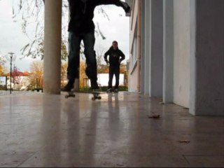 fackie heel back / bs half cab heelflip