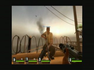 Supermark et HeleIs dans La demo de Left 4 dead 2