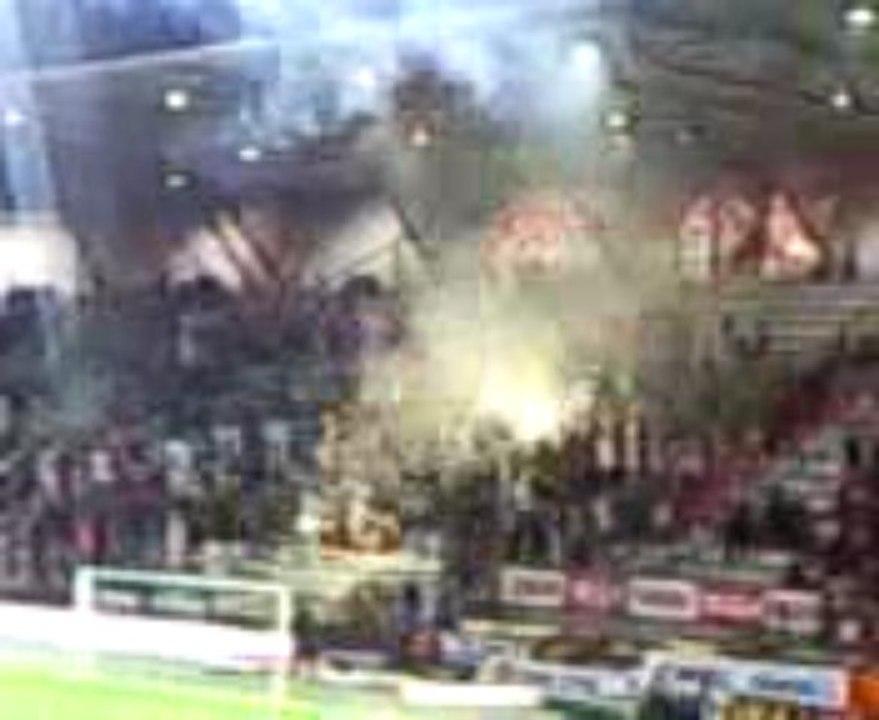 Entrée joueurs ASNL - ASSE  07/11/2009 KOP STEPHANOIS