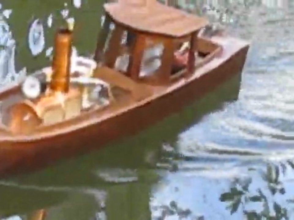 chaloupe à vapeur de patrick