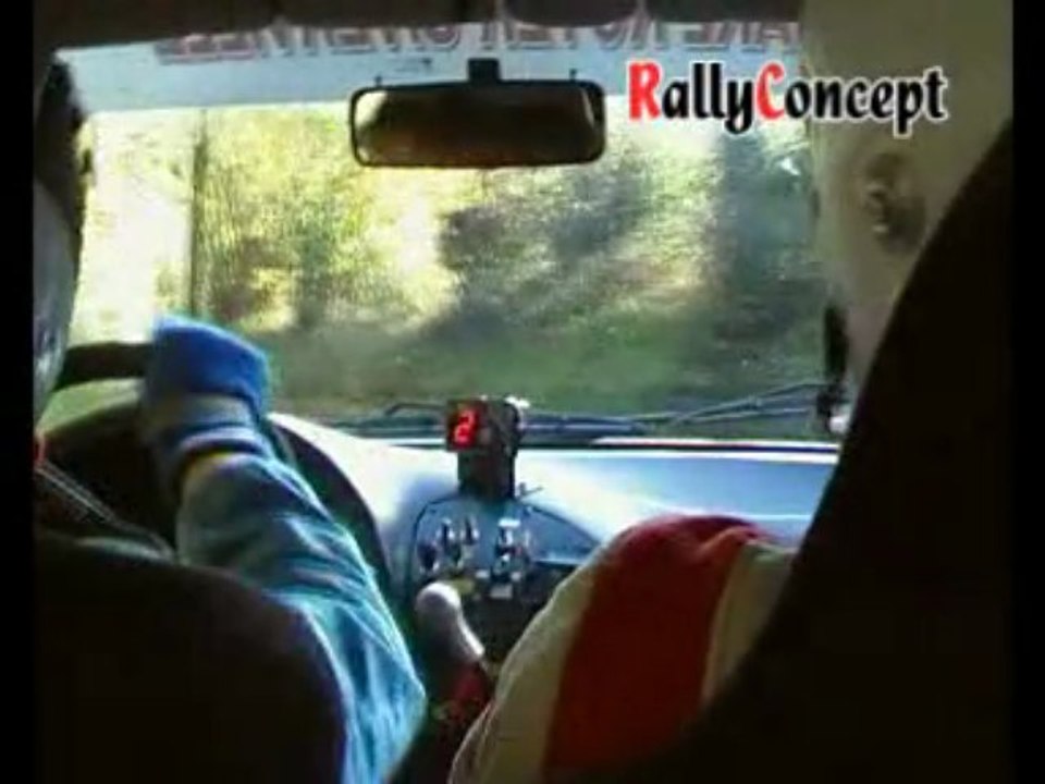 Camera embarquée Anthony Courseaux rallye de Beuzeville 2009