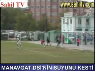 MANAVGAT DSİ'NİN SUYUNU KESTİ