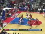 NBA Rodney Stuckey grabs his own miss for the put back.