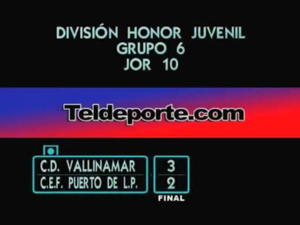 C.D. Vallinamar 3 - C.E.F. Puerto 2 Divi Hon Gru 6 Jor 10