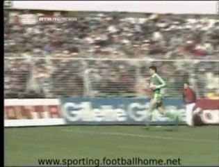 Benfica - 4 Sporting - 1 de 1987/1988