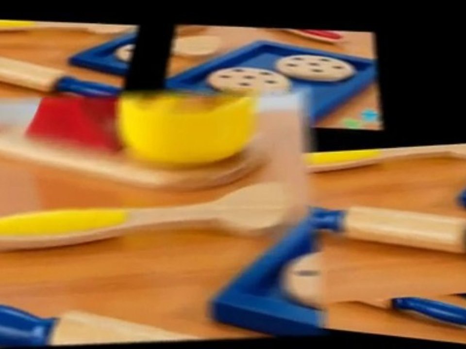 Wood Toys Kidkraft Primary Baking Set 63165 Toddlers Kids