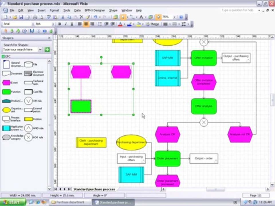BPM-X - BPM modeling with the BPM-X Designer for the ARIS® p