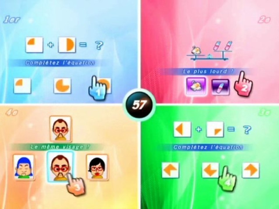 Cérébral Challenge - Jeu WiiWare Gameloft